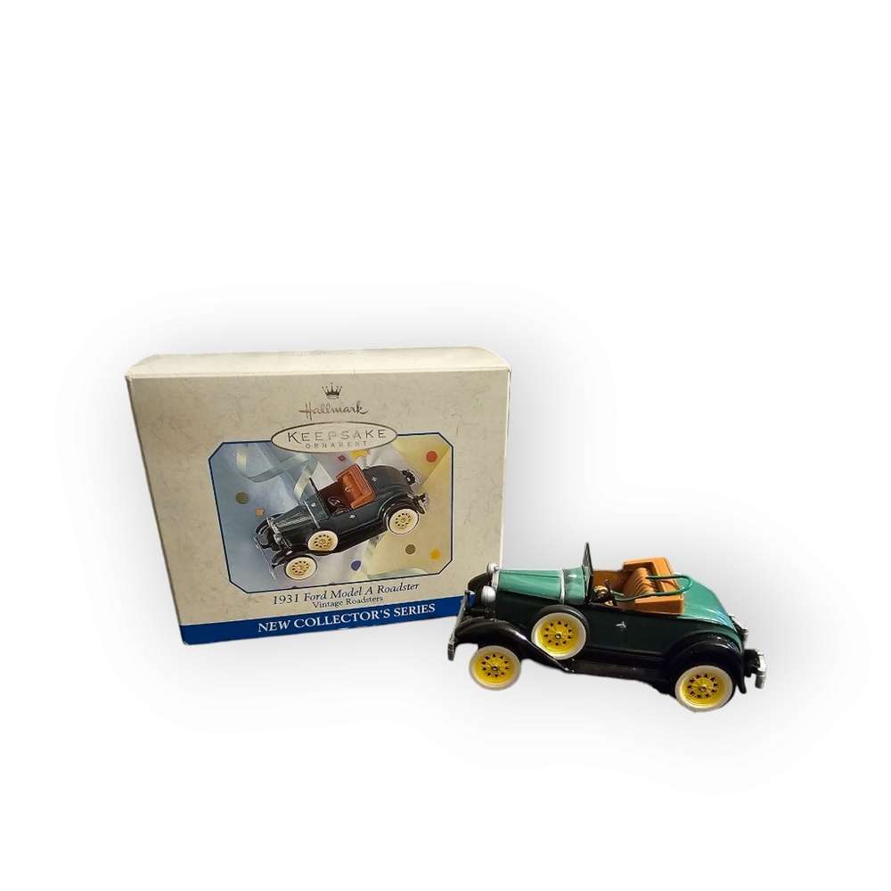 hallmark 1931 model A Roadster ornament. Free shipping